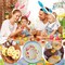 5-Pack Easter Egg Cookie Cutters – Stainless Steel Biscuit, Sandwich, Fruit & Vegetable Cutters for Kids DIY Baking and Lunchbox Fun
